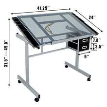 Art Station Drafting Table/Top Drawing Desk Art Work Station Table - 1 - Xem 1