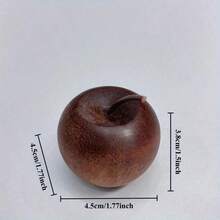 5/3/1PC Natural Wooden Aromatherapy Diffuser - An Elegant Apple-Shaped Woodgrain Essential Oil Diffuser Featuring A Flameless, Automatic Diffusion System. Suitable For Homes, Cars Or Offices, It Serves As An Air Freshener And Makes An Ideal Festive Gift. - Multicolor - View 7