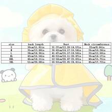 Pet Dog Angel Raincoat Summer Rain Waterproof Dog Clothes Small Dogs Out Cape Style Poncho Supplies Dog Accessories Pet Clothes - Multicolor - View 2