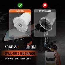 EWK 105L Pneumatic_Manual Oil Extractor Pump For Oil Change, Fluid Extractor For Automotive Fluids Vacuum Evacuation - ColorA - View 3