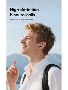 飞利浦真无线蓝牙耳机 TAT1320，入耳式，高保真音质，通话降噪，安卓/iOS通用，运动游戏耳机 - 白色 - 查看 7