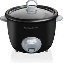 arrocera y vaporera eléctrica Hamilton Beach . capacidad para 20 tazas de arroz cocido ( 4,2 litros ) modelo 37542n, color negro - Tipo de Enchufe A USA (110-127V) - Ver 1