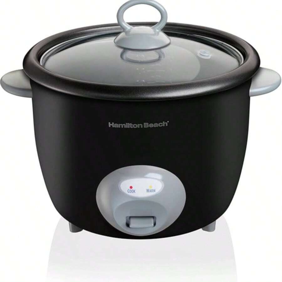 arrocera y vaporera eléctrica Hamilton Beach . capacidad para 20 tazas de arroz cocido ( 4,2 litros ) modelo 37542n, color negro - Tipo de Enchufe A USA (110-127V) - Ver 1