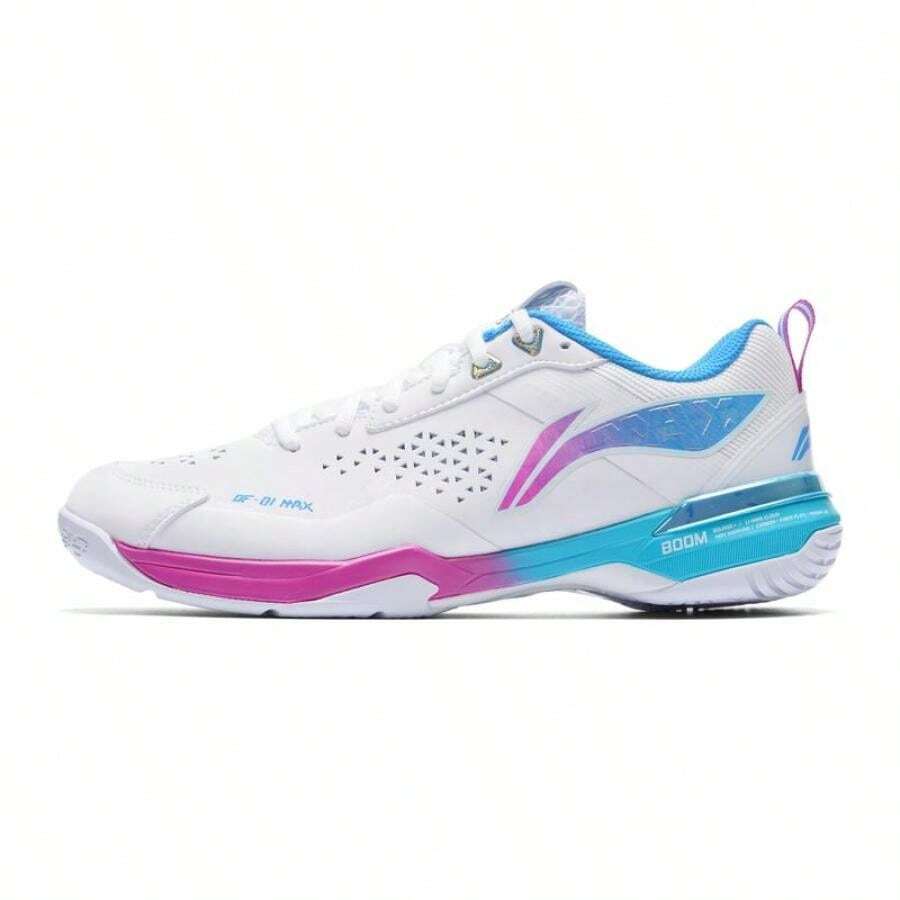 LI-NING Unisex Badminton Shoes, Lightweight & Comfortable For Daily Sports & Casual Wear, AYAU005-4 - Standard White - View 1