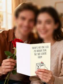 Funny Valentine's Day Cards With Envelopes | Hilarious Romantic Anniversary Cards For Couples & Spouses | Perfect Birthday Gifts From Wife/Girlfriend To Husband/Boyfriend-1PC - Multicolor - View 6