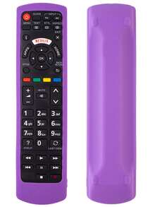 Funda protectora compatible con el control remoto de TV RM-L1268/N2QAYB001212 con adhesión completa. Con cuerda colgante - Multicolor - Ver 17
