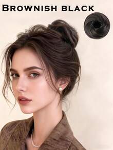 Aksesori Rambut Wanita Elegan, Ekstensi Rambut Jepit Elastis 4 Inci, Tahan Panas, Desain Serbaguna, Cocok untuk Semua Jenis Rambut, Pas dan Aman, Sempurna untuk Pemakaian Sehari-hari dan Berbagai Acara. - MultiWarna - View 15