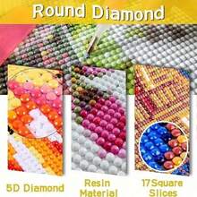 DIY Princess Diamond Painting Kit For Adult Beginners; 5D Beautiful Fairy Diamond Painting Kit; DIY Round Stone Flower Diamond Art Kit For Homeoration; - 彩色 - 查看 7
