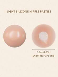 2/10PCS NudeFit Silicone Cat Ear Shaped Seamless Nipple Covers,Silicone Breast Patches, Invisible Breast Patches, Reusable, Seamless Invisible Self-Adhesive Anti-Bulge Breast Patches, Women's Underwear And Accessories,Silicone Adhesive Calf Pads,Nipple Covers For Women,Nipple Covers,Pasties,Pasties Nipple Covers,Nipple Pads,Nippies,Nipple Cover,Nipple Pasties, Nipple Cover,Silicone Nipple Covers Reusable,Breast Enhancement,Breast Enhancement Patch,Push Up Pads,Silicone Nipple Covers,Reusable Nipple Covers For Women,Cakes Nipple Cover,Hydrogel Nipple Pads,Nipple Tape,Nipple Cover,Silicone Nipple Covers Reusable,Nippies Nipple Cover,Boob Tape,Wedding,Pesoneras De Mujer,Boob Tape For Summer,Sticky Bra Vestidos De Mujer,Sticky Push Up Bra For Women,Sticky Bra Push Up,Push Up,Breast Lift,Push Up Sticky Bra,Gym Accessories,Swim For Girl,Lingerie,Anti-Chafing Silicone Bra Petals, Invisible Waterproof Nipple Cover Boob Pads, Super Thin & Seamless - 膚色 - 查看 2