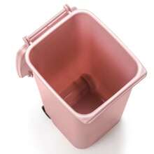 12 Pieces Practical Mini Desktop Trash Can (22 Oz), Multi-Functional Small And Compact Roadside Trash Bin With Lid - Small Plastic Desktop Waste, Unique Office Pen Holder, Compact Counter Waste Bin For Home, Kitchen And Desktop - 12pcs - View 5