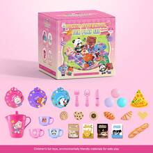 Girls' Tea Party Set, Princess Afternoon Tea Toy Set, Includes Food And Dessert Toy Set, Children's Kitchen Decor Game, Suitable For 3-6 Year Old Girls, Birthday & Christmas Gift - Multicolor - View 8