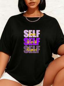 Women T-Shirts - Black - View 7