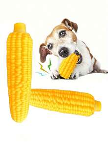 Indestructible Chew Toy Designed For Dogs Who Love To Chew, Suitable For Small/Medium/Large Dogs, Original Flavor Dog Bone Chew Toy, Durable Dog Toy, Sturdy And Durable Dog Toy, Meat Flavor, Carefully Crafted Dog Bone That Lets Dogs Play Happily - Large Rubber Realistic Dog Bone Pet Supplies, Suitable For Large Dogs - 黃色 - 查看 6