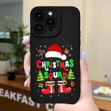 2026 nueva funda de teléfono mate, funda de teléfono con patrón de regalo de Navidad, gorro de Papá Noel, bastón de caramelo, árbol, calcetín para iPhone 17 15 14 13 12 11 Pro Max  Galaxy S23 S22 S21 S20 Note 20 10, funda de pareja, regalo para él y ella, presente de vacaciones - Azul Klein - Ver 5