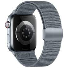 Pulseira Tecelagem nylon com Fecho irmã Compativel para Apple watch 11 10 46mm 42mm serie 11 10 9 8 7 5 6 4 3 Se 38/40/41/42/44/45 - Multicolorido - Visão 5