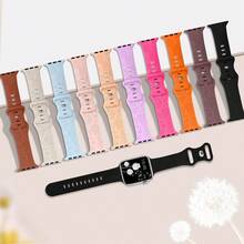 Omen's And Men's I Fashion Dandelion And Cat Laser Carved Monochrome Silicone Watch Bring A 38mm 40mm 41mm 45mm 44mm 42mm 49mm Belt, Soft And Comfortable Breathable Wristband Replacement Strap, With Ultra Series 9/SE/8/7/6/5/4/3/2/1 Bracelet Accessories - Smoke Purple - View 1