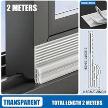 2/4米 TPE 三重防寒窗户密封条 防风防尘降噪密封条 自粘门密封条
