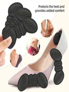 Double-Layer Insoles (1/2/4 Pieces Per Pack) For Plus-Size Shoes, Including Loose-Fitting Shoes And Women's Shoes. Soft Insoles, Anti-Slip Protective Pads, Padding For Sneakers And High Heels, Height-Increasing Insoles, Heel Support, Women's Shoe Trees, Relief For Heel Pain, Insoles, Sole Pads, Foot Pads, Heel Protectors, Toe Pads Insulation, Galentines, Puppy, Carnival