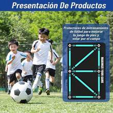 Tapete de Entrenamiento con Pisadas de Ftbol - Ferroso - Ver 5