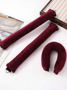 3件套发卷套装，缎面免加热卷发器套装 - 发卷、头带式卷发器和电卷发器，可佩戴过夜，高回弹橡胶填充，触感柔软，是圣诞节、生日、情人节的完美礼物，美发造型工具和发饰