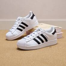 Adidas Originals SUPERSTAR II 经典贝壳头休闲运动鞋，男女款，低帮硫化鞋，2026 新款，IH8659 - 白色 - 查看 5