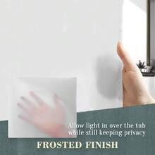 1件波西米亚金色太阳主题浴室浴帘，防水浴帘，浴室装饰，时尚门帘，窗帘，遮阳帘，现代风格浴室隔断帘 - 米色 - 查看 5