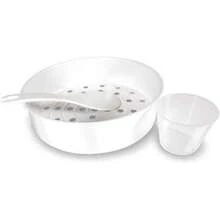 arrocera y vaporera eléctrica Hamilton Beach . capacidad para 20 tazas de arroz cocido ( 4,2 litros ) modelo 37542n, color negro - Tipo de Enchufe A USA (110-127V) - Ver 3