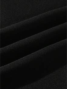 Sudadera informal de manga larga con capucha, estilo retro americano, con estampado de corazones y estilo cómic, de algodón grueso, holgada, ideal para otoño e invierno. - Negro - Ver 4