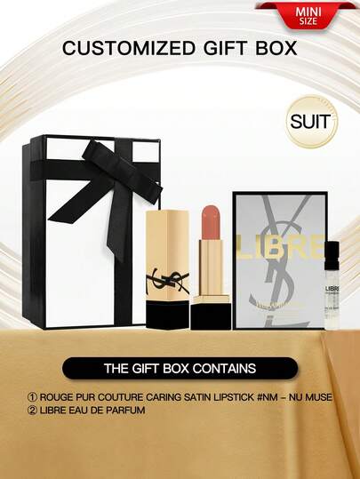 Yves Saint Laurent [定制套装] YSL ROUGE PUR COUTURE NM 1.3g + YSL LIBRE EAU DE PARFUM 1.2ml