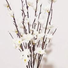 أغصان الكرز الاصطناعية بأسلوب INS، ديكور منزلي بسيط وشمالي، إكسسوار لغرفة النوم/المكتب/طاولة الطعام/مكتب المكتب، يعزز جو المنزل - متعدد الألوان - مشاهدة 14