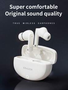 Lenovo ERAZER In-Ear Bluetooth Headphones, Wireless With Ultra-Long Battery Life, Noise Canceling, Waterproof For Sports & Gaming, Unisex, Model EP118,Best Gifts For Friends, Graduation Gifts, Back-To-School Gifts, Christmas Decorations, Valentine's Day Gifts, Gifts For Mom And Dad, Halloween, Thanksgiving, Personalized Gifts, Birthday Gifts, New Year Gifts - Color - View 8