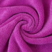 This Is A Sports Towel Made Of Microfiber Material, Available In Three Colors: Blue, Gray, And Purple.