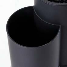 Plastic Knife Holder - Multi-Function Kitchen Utensil & Knife Storage Rack - Black - View 10