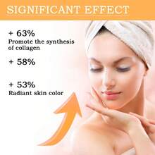 EELHOE 100毫升 7% 果酸爽肤水，保湿肌肤，改善瑕疵，收缩毛孔，温和去角质，柔肤爽肤水，成分包括：芦荟、果酸、人参提取物、维生素B5 - 淡橙黃色 - 查看 2