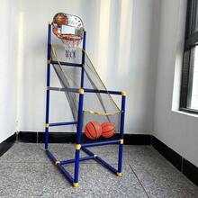 Fun Arcade Basketball Game Set - Suitable For Indoor/Outdoor Play, Comes With Air Pump And Basketball, Easy Installation, Ideal For Holiday And Birthday Gifts - Multicolor - View 2