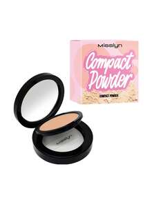 MISSLYN 轻盈控油定妆粉，哑光无瑕持久粉饼，针对肌肤的高遮瑕粉底粉，控油无瑕全覆盖轻盈粉饼，柔雾妆效，打造更光滑的妆容 - #115 Warm Beige - 查看 10