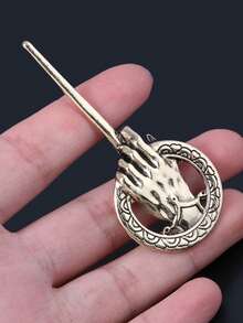King's Hand Inspired Lapel Pin, Authentic Movie Prop Jewelry - Multicolor - View 2