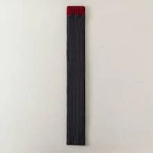 Fashionable Fashion Items Look Good, High Tube Stacked Over The Knee, Stacked Women's Socks, Autumn And Winter Warm, Fashionable, Versatile Leg Covers In Multiple Colors - 白色拼駝色 - 查看 4