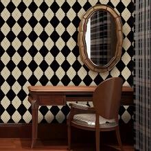 Wedding ItemsSimonSf R Ceckered Peel And Stick Pr Black And W Pr Ntage Plaid Britis   Pr  Batroom Ken Cabinet  Pr 17.3x78 - Đen trắng - Xem 1