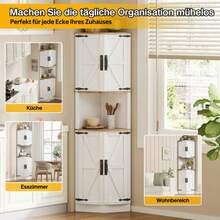 Storage Cabinets - White - View 3