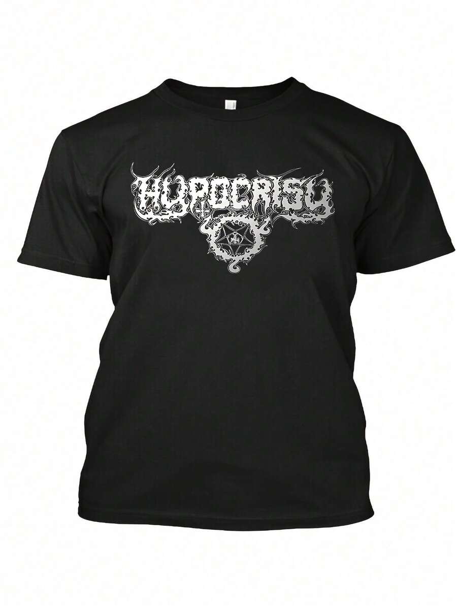 Herren Sweatshirt Hypocrisy Osculum Obscenum - Schwedische Death Metal Band T-Shirt - Heavy Metal Rundhals-Oberteil - Alle Größen verfügbar - Maschinenwaschbar schwarzes T-Shirt für Konzerte, Fitness & Lässig Tragen - Bequeme Passform - Schwarz - Übersicht 1