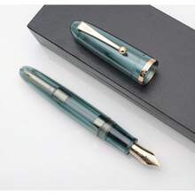 JINHAO 9019 Fountain Pen Dadao Series With High-Capacity Ink Converter Transparent Light Blue Medium Nib 0.7mm - 透明淺藍色+中型筆尖 0.7mm - 查看 6