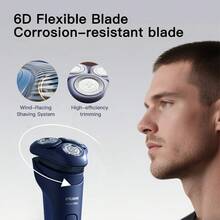 Philips Shaver 2000 Series Dry And WetDual-Use Electric Shaver S2883/02 Dry AndWet Dual-Use Electric Shaver - Black - View 4