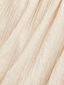 Summer New Baby Girls Knitted Embroidered Floral Romper, Sweet & Cute, Suitable As Birthday Gift Or Everyday Outdoor Wear - Apricot - View 6