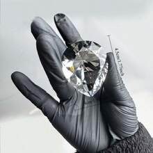 Style Crystal Diamond Replicas Of The Heart Of Africa And Tear Of The Ocean - 1:1 Scale Military Souvenirs With Display Stand, Heart-Inspired African Design, A Luxury Gift For Gamers And Collectors, Durable Crystal Collectibles For Home Decor And Display, Collectibles, Art Deco Style, High-Quality Craftsmanship, Crystal. - Multicolor - View 8