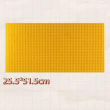 Bauklötze Grundplatte - 32*64 Löcher, selbstmontierbar, kompatibel mit Markentoys - perfektes Geschenk für Feiertage Raumdekoration Blau, Mould King, Spielzeug - Verschiedenfarbig - Übersicht 4