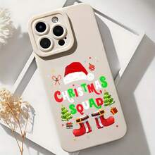 2026 nueva funda de teléfono mate, funda de teléfono con patrón de regalo de Navidad, gorro de Papá Noel, bastón de caramelo, árbol, calcetín para iPhone 17 15 14 13 12 11 Pro Max  Galaxy S23 S22 S21 S20 Note 20 10, funda de pareja, regalo para él y ella, presente de vacaciones - Azul Klein - Ver 6