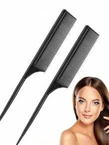 10支装尖尾梳，高品质美发造型梳，分缝梳，必备护发工具