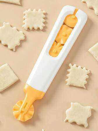 4-In-1 Pastry Wheel Cutter Set - Durable And Easy To Use - Roller Mold For Baking And Fancy Dough Cutting - Suitable For Pastry, Pizza And Dough Cutting - The Perfect Kitchen Tool For The Home