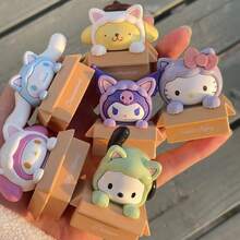 1/3/6 Pcs Angel Random Surprise Dolls, 8cm/3.5 Inches, Sonnny Angel, Angel, Angels, Smiskis, Sunny Angels, Suny Angel, Animal Series, Sakura Series, Keychain Series, Smiskis Glow-In-The-Dark Series, Room Decor, Bedroom Decor, Car Decor, Holiday Decor, Wedding Decor, Birthday Gifts, Romantic Gifts - Candy Angel Keychain - View 9